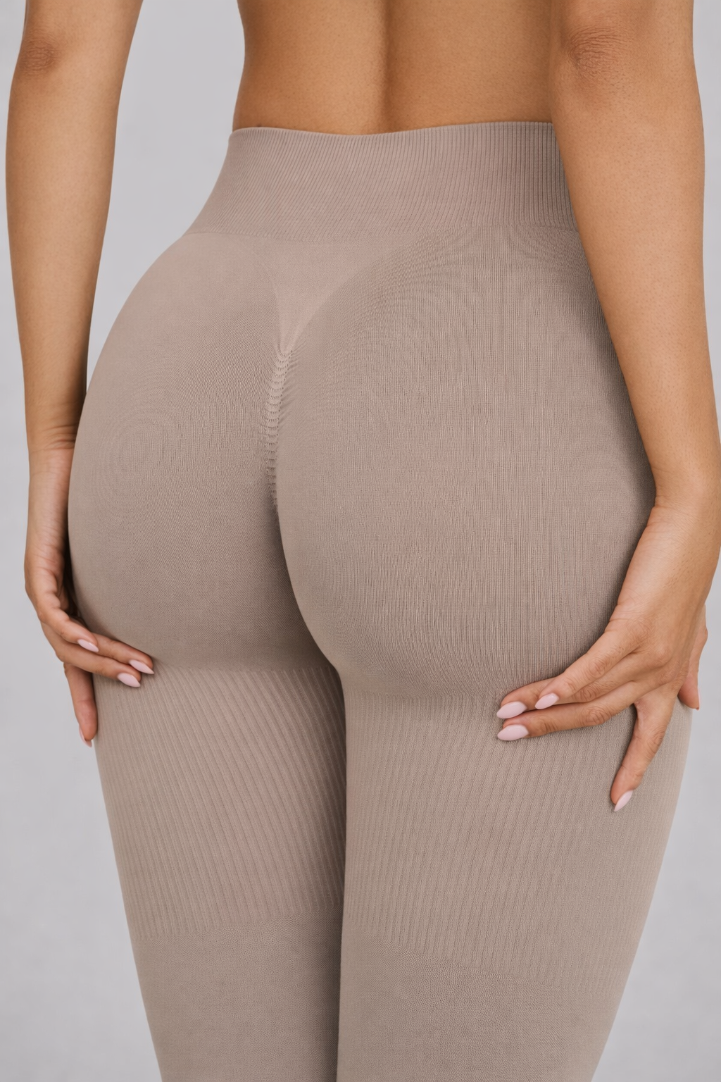 Leggings Ribbed Factives™ - Beige