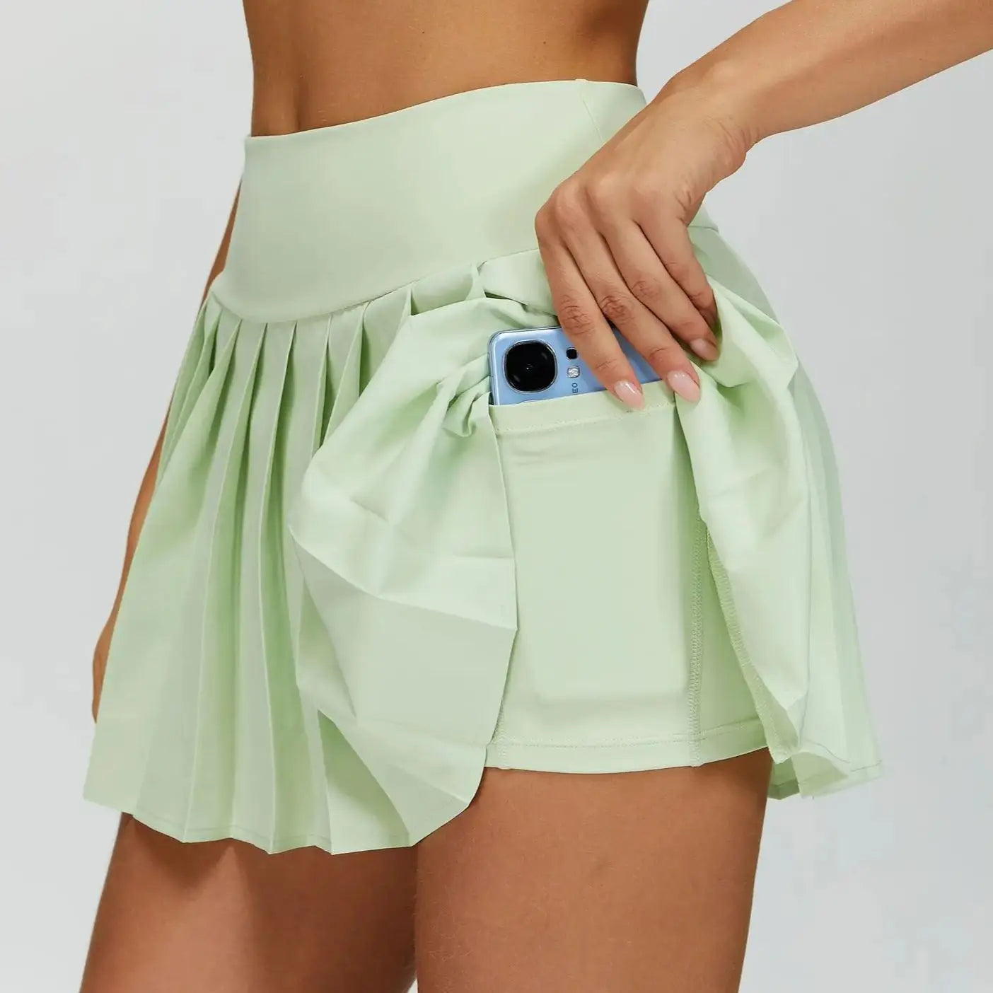 Falda Pantalón Fit Plisado - Factives™