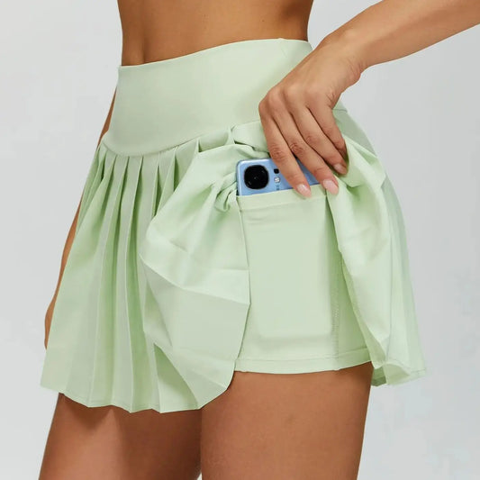 Falda Pantalón Fit Plisado - Factives™