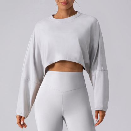 Sudadera Cropped Flow - Factives™